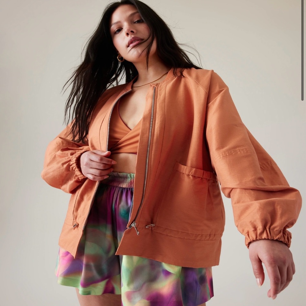NWT Alicia Keys × Athleta Enlighten Up Linen